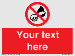 PM7666: Custom Do not use with hand held grinding machine