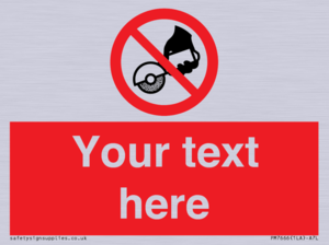 PM7666: Custom Do not use with hand held grinding machine