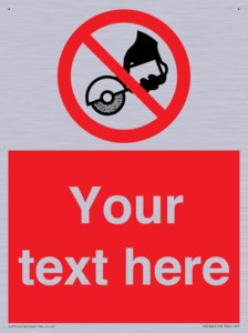 PM7666: Custom Do not use with hand held grinding machine