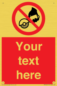 PM7666: Custom Do not use with hand held grinding machine