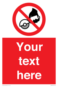 PM7666: Custom Do not use with hand held grinding machine