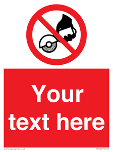 PM7666: Custom Do not use with hand held grinding machine