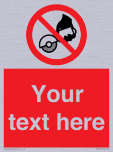 PM7666: Custom Do not use with hand held grinding machine