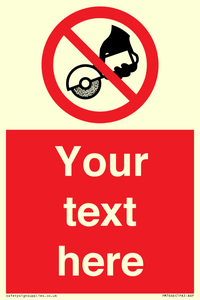 PM7666: Custom Do not use with hand held grinding machine