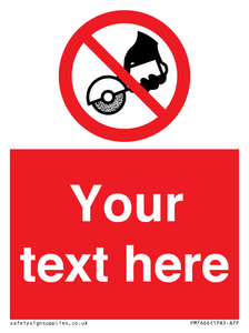 PM7666: Custom Do not use with hand held grinding machine