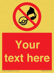 PM7666: Custom Do not use with hand held grinding machine