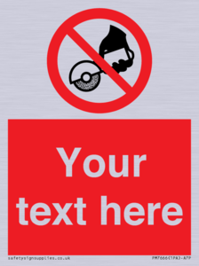 PM7666: Custom Do not use with hand held grinding machine