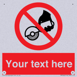 PM7666: Custom Do not use with hand held grinding machine