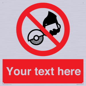 PM7666: Custom Do not use with hand held grinding machine