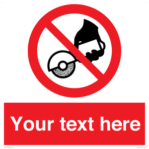 PM7666: Custom Do not use with hand held grinding machine