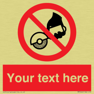 PM7666: Custom Do not use with hand held grinding machine