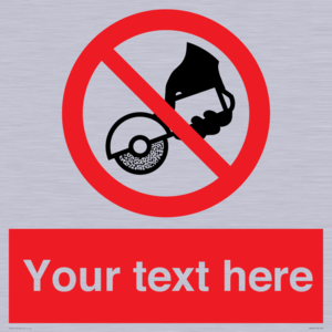 PM7666: Custom Do not use with hand held grinding machine