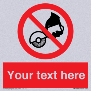 PM7666: Custom Do not use with hand held grinding machine