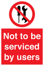 PM7713: Not to be serviced by users