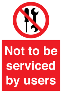 PM7713: Not to be serviced by users