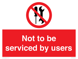 PM7713: Not to be serviced by users