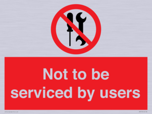 PM7713: Not to be serviced by users