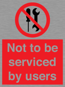 PM7713: Not to be serviced by users