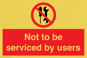 PM7713: Not to be serviced by users