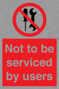 PM7713: Not to be serviced by users