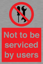 PM7713: Not to be serviced by users