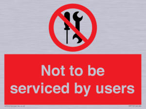 PM7713: Not to be serviced by users