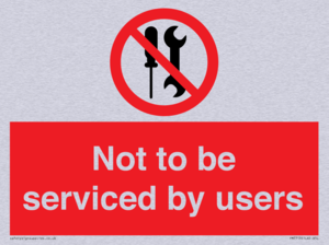 PM7713: Not to be serviced by users