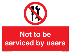 PM7713: Not to be serviced by users