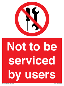 PM7713: Not to be serviced by users