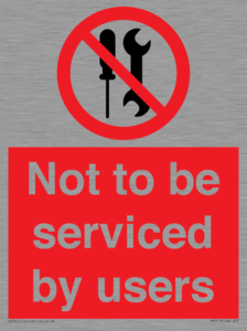 PM7713: Not to be serviced by users