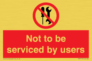 PM7713: Not to be serviced by users