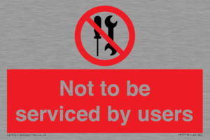 PM7713: Not to be serviced by users