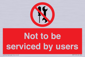 PM7713: Not to be serviced by users