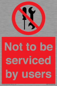 PM7713: Not to be serviced by users