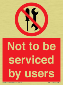 PM7713: Not to be serviced by users