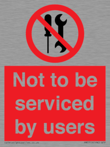 PM7713: Not to be serviced by users