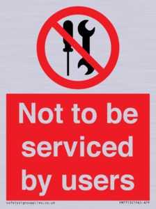 PM7713: Not to be serviced by users