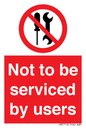 PM7713: Not to be serviced by users