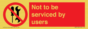 PM7713: Not to be serviced by users