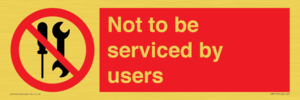 PM7713: Not to be serviced by users