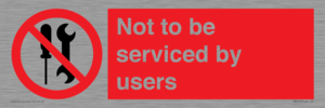 PM7713: Not to be serviced by users
