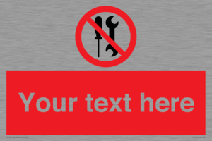 PM7723: Custom prohibition not to be serviced by users