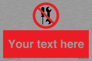 PM7723: Custom prohibition not to be serviced by users