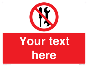 PM7723: Custom prohibition not to be serviced by users