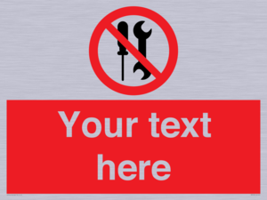 PM7723: Custom prohibition not to be serviced by users