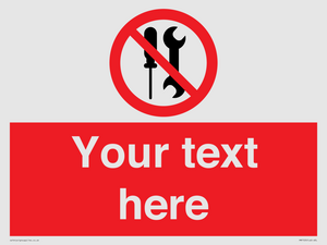 PM7723: Custom prohibition not to be serviced by users