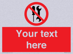 PM7723: Custom prohibition not to be serviced by users