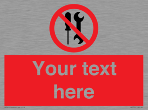 PM7723: Custom prohibition not to be serviced by users