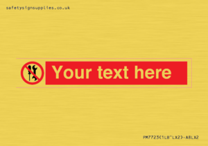 PM7723: Custom prohibition not to be serviced by users