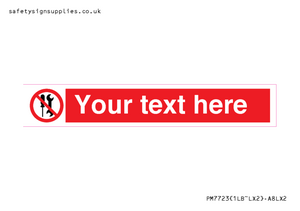 PM7723: Custom prohibition not to be serviced by users